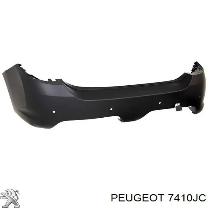 7410JC Peugeot/Citroen Задний бампер