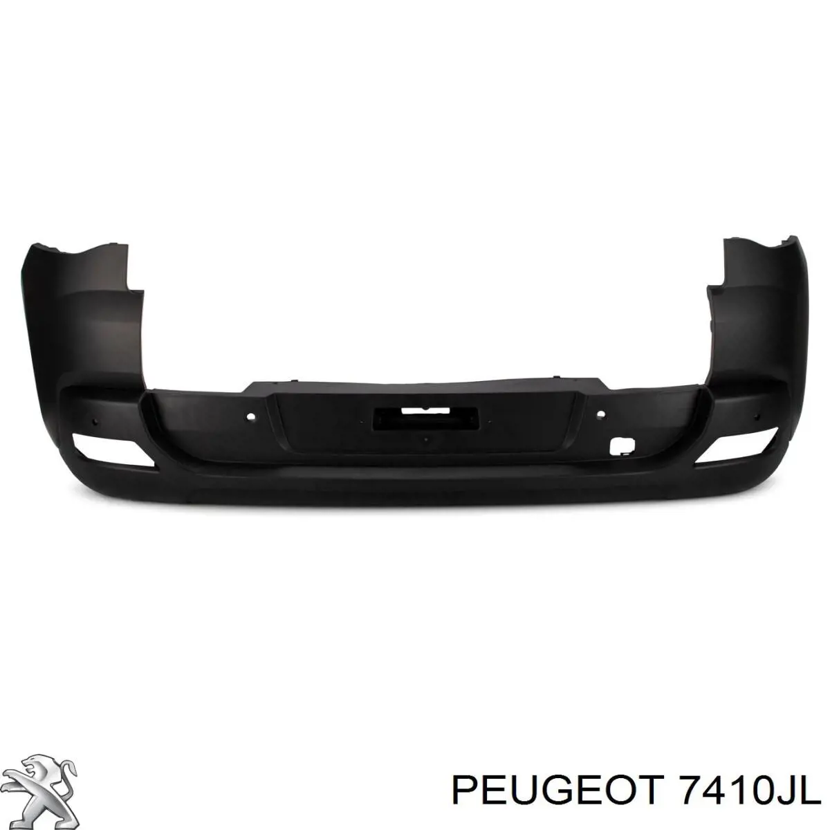 7410JL Peugeot/Citroen pára-choque traseiro