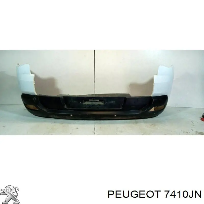 7410JN Peugeot/Citroen Задний бампер