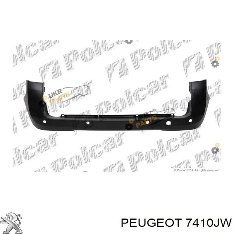 Бампер задний Peugeot/Citroen 7410JW цена, от 156.83 USD