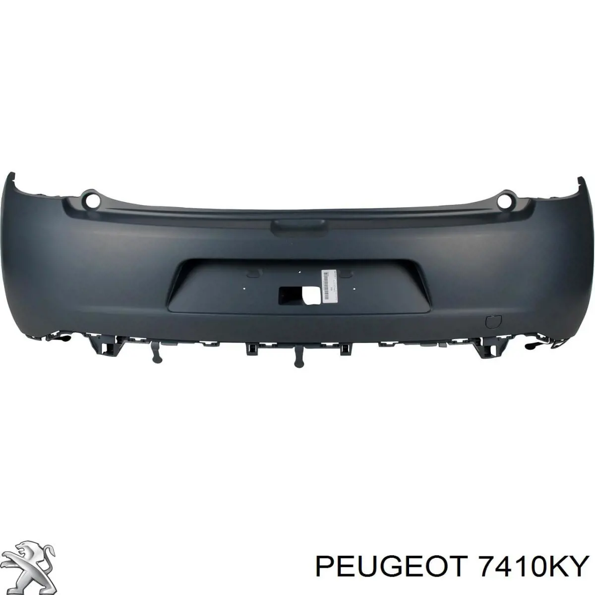 7410KY Peugeot/Citroen pára-choque traseiro