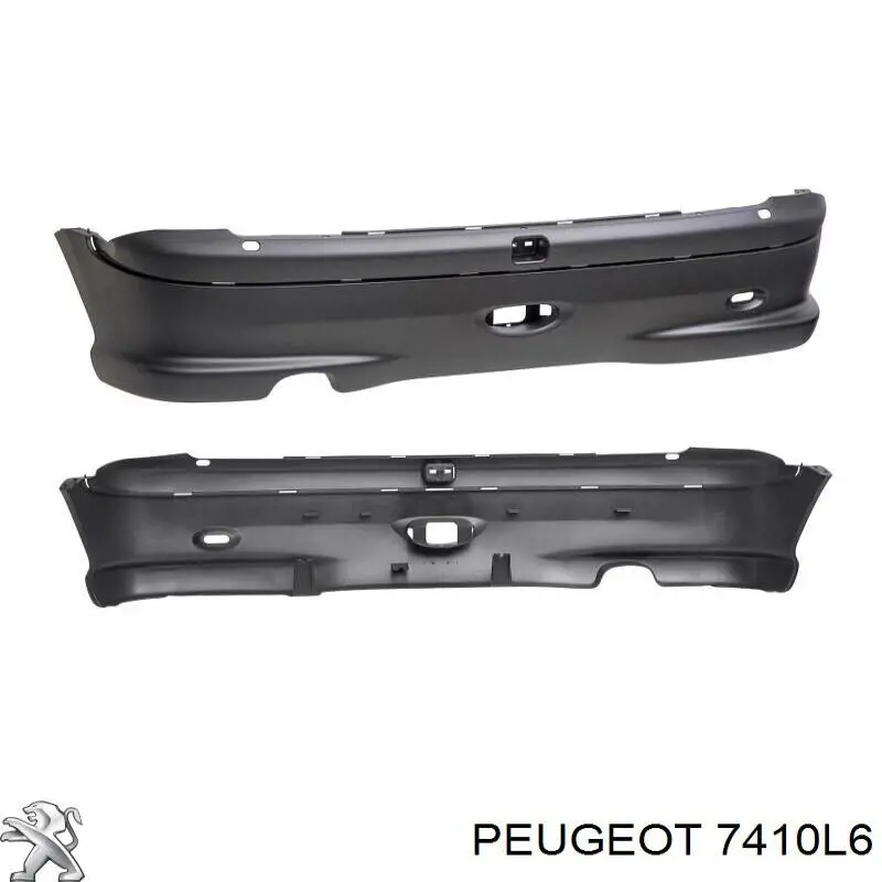 Бампер задний Peugeot/Citroen 7410L6 цена, от 33.35 USD