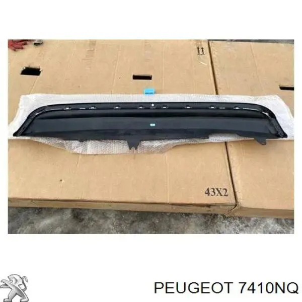 Alerón parachoques trasero 7410NQ Peugeot/Citroen