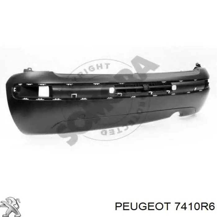 Купить 7410R6 Peugeot/Citroen Задний бампер