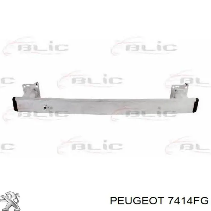 Reforçador do pára-choque dianteiro 7414FG Peugeot/Citroen