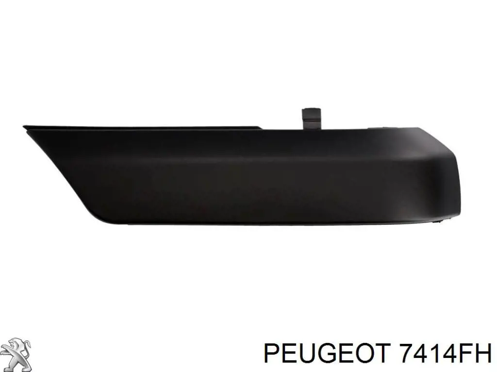 Rejilla de antinieblas, parachoques delantero 7414FH Peugeot/Citroen
