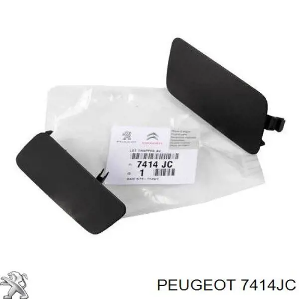 7414JC Peugeot/Citroen placa sobreposta do injetor de fluido para lavador da luz dianteira
