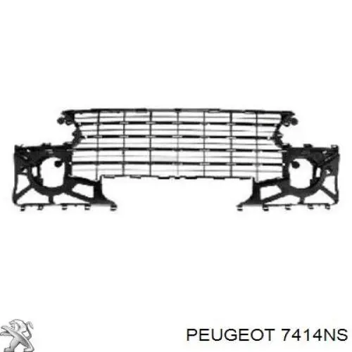 Rejilla de ventilación, parachoques delantero 7414NS Peugeot/Citroen