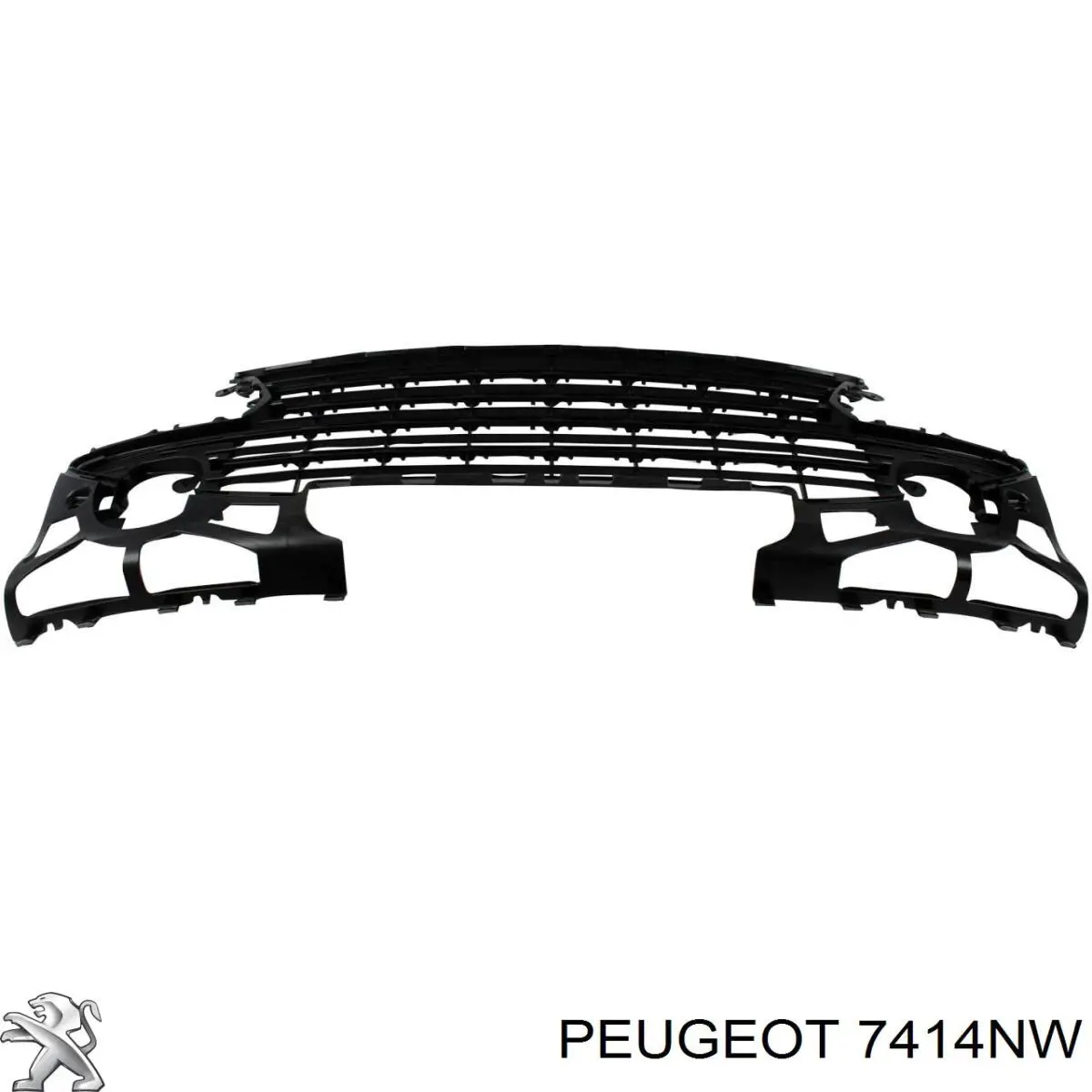 Решетка бампера переднего Peugeot/Citroen 7414NW