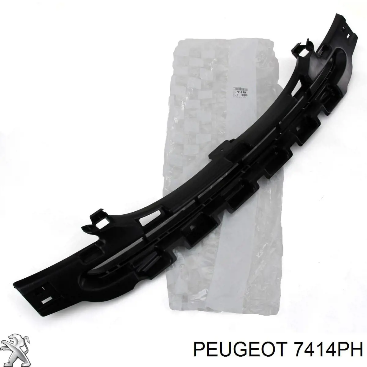 7414PH Peugeot/Citroen consola central do pára-choque dianteiro