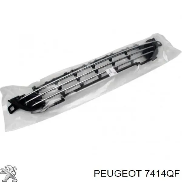 Купить 7414QF Peugeot/Citroen Решетка бампера переднего правая