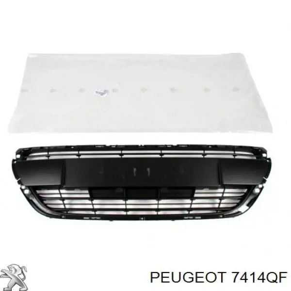 Rejilla de ventilación, parachoques trasero, derecha 7414QF Peugeot/Citroen