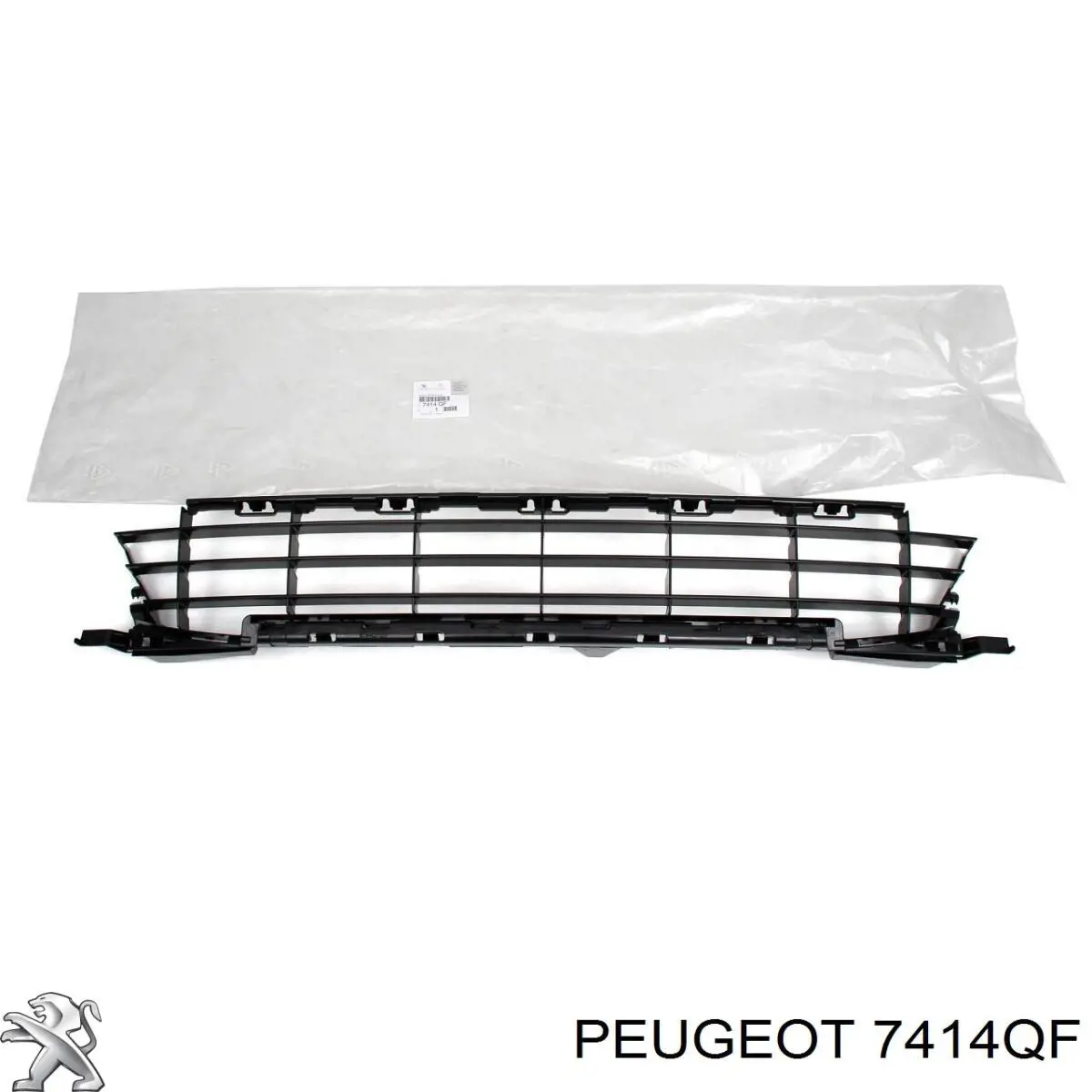 7414QF Peugeot/Citroen решетка бампера переднего правая