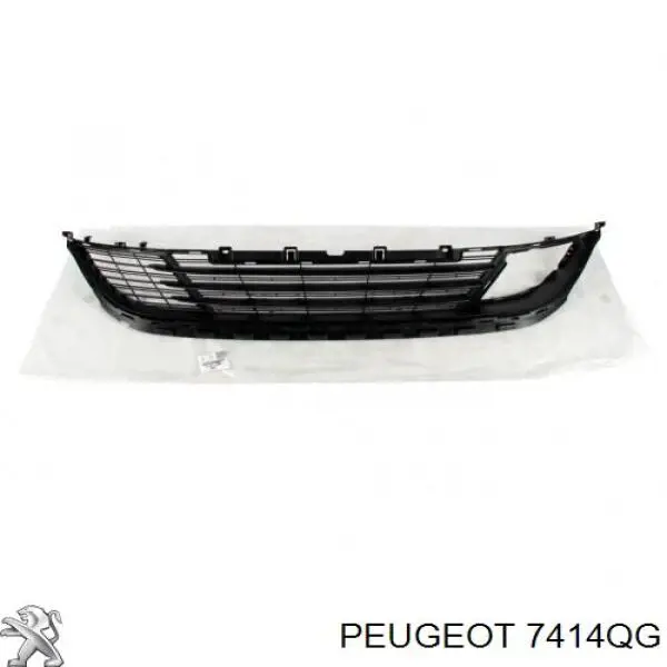 Решетка бампера переднего нижняя 7414QG Peugeot/Citroen