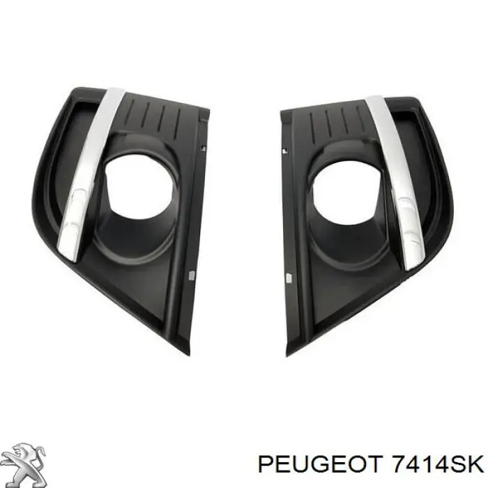 Купить 7414SK Peugeot/Citroen Решетка бампера переднего