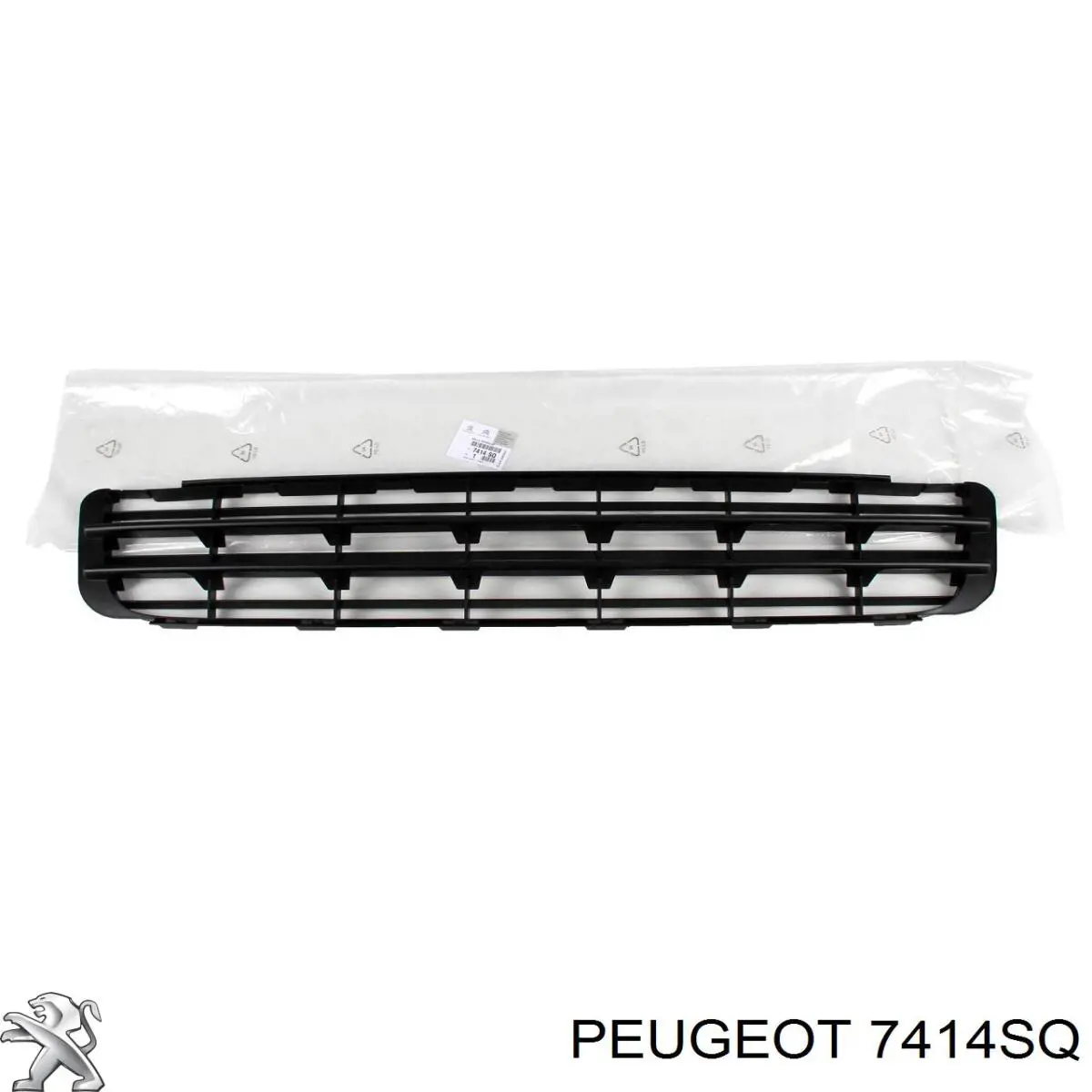 Rejilla de ventilación, parachoques delantero 7414SQ Peugeot/Citroen