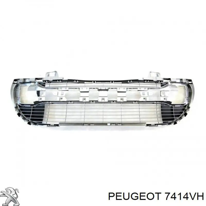 Compre 7414VH Peugeot/Citroen Grelha central do pára-choque dianteiro