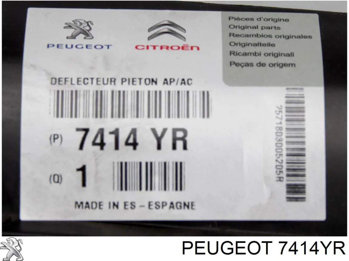 Proteção do pára-choque dianteiro para Peugeot Partner 