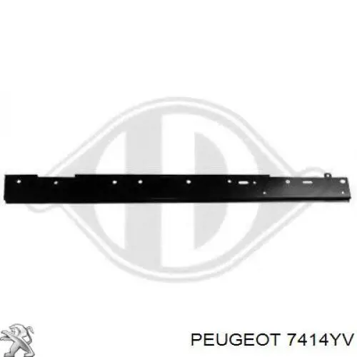 Шина бампера переднего Peugeot/Citroen 7414YV цена, от 62.56 USD