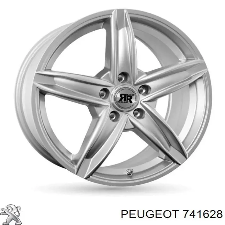 Кронштейн бампера переднего левый 741628 Peugeot/Citroen