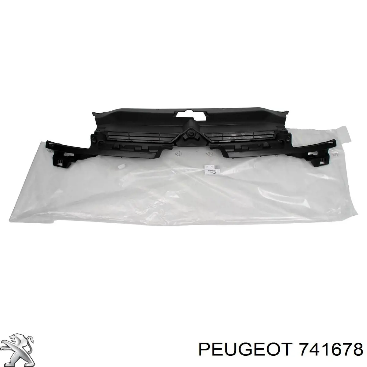 741678 Peugeot/Citroen решетка радиатора