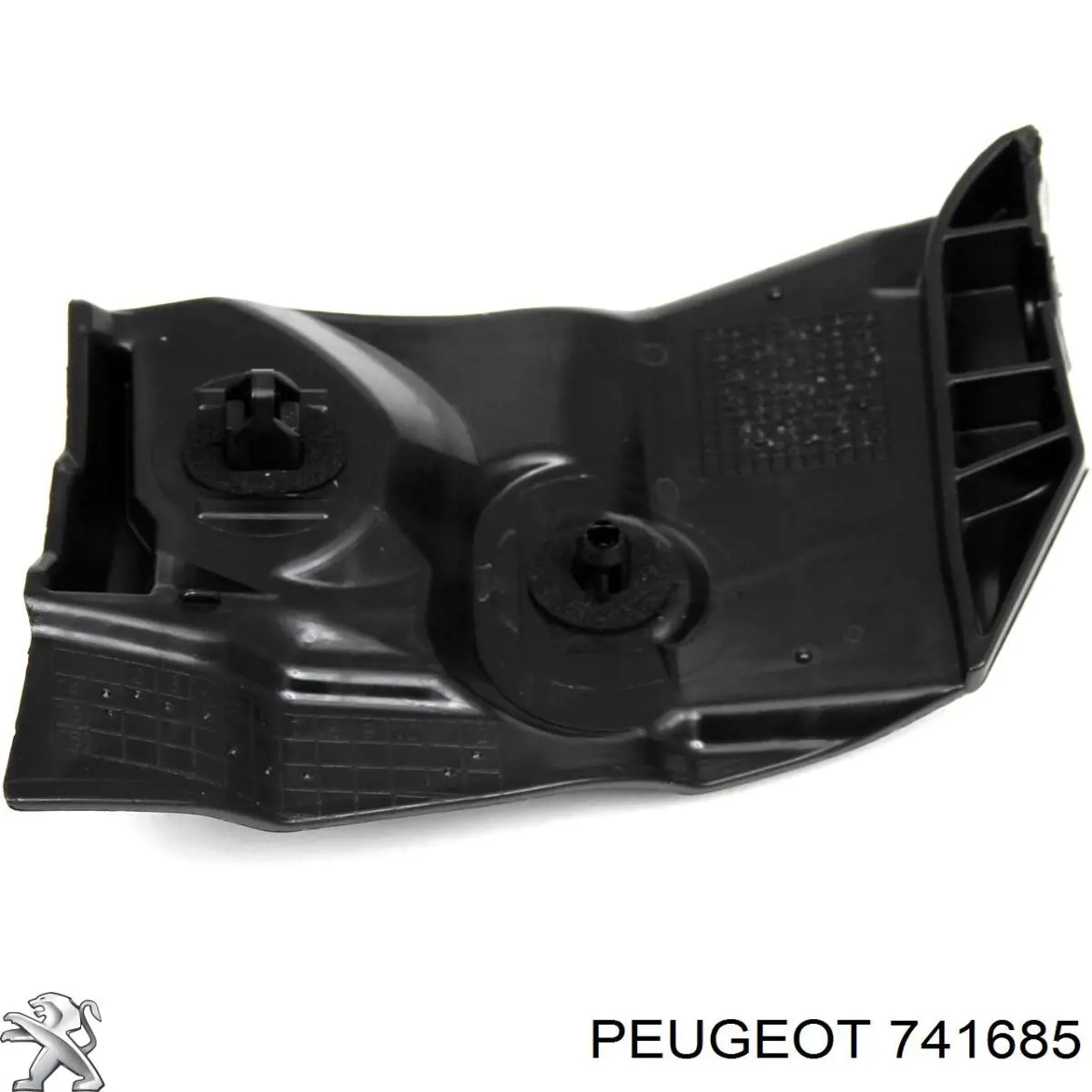 Soporte de parachoques trasero izquierdo 741685 Peugeot/Citroen