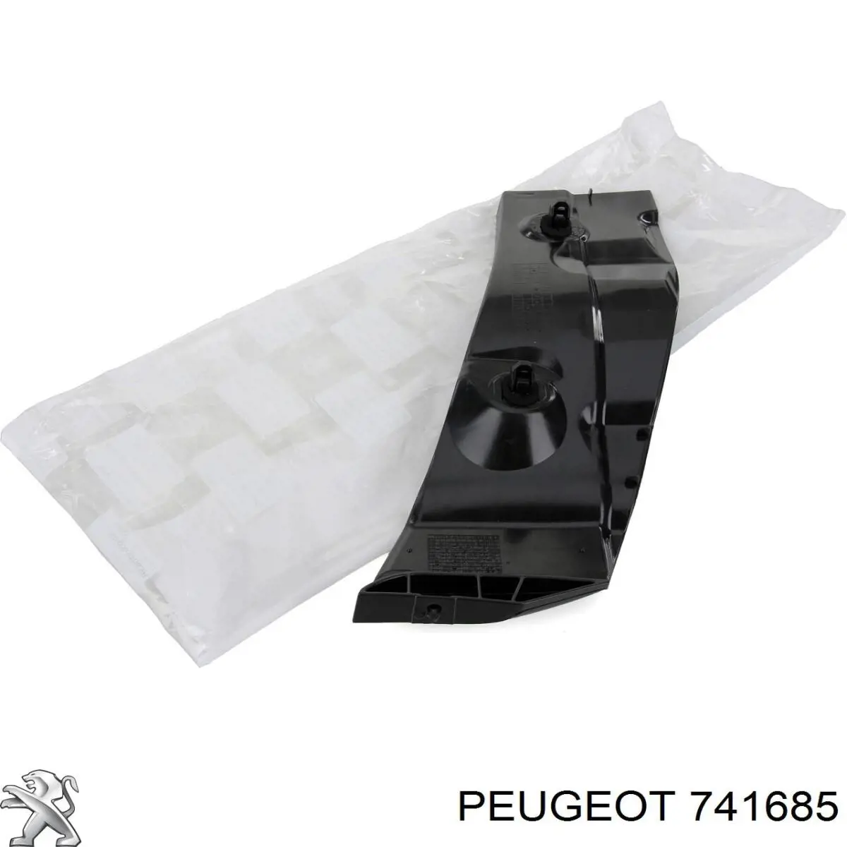 Купить 741685 Peugeot/Citroen Левый кронштейн крепления бампера заднего