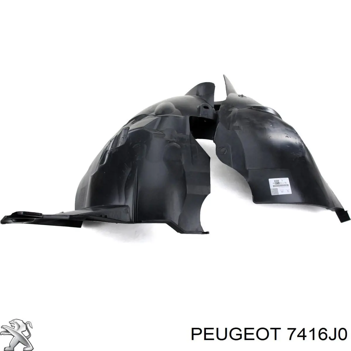 Комплект кронштейнов/крепежей заднего бампера 7416J0 Peugeot/Citroen
