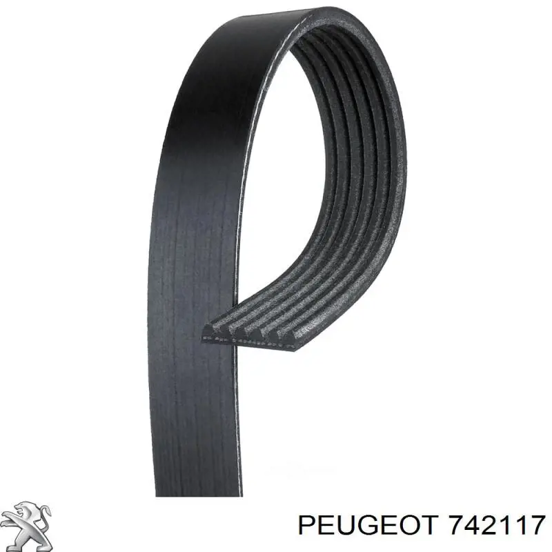 742117 Peugeot/Citroen Левое крепление заднего бампера