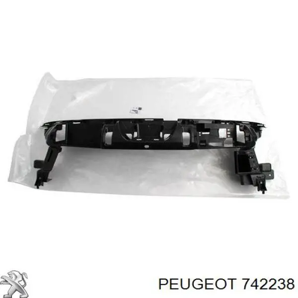 742238 Peugeot/Citroen усилитель бампера переднего
