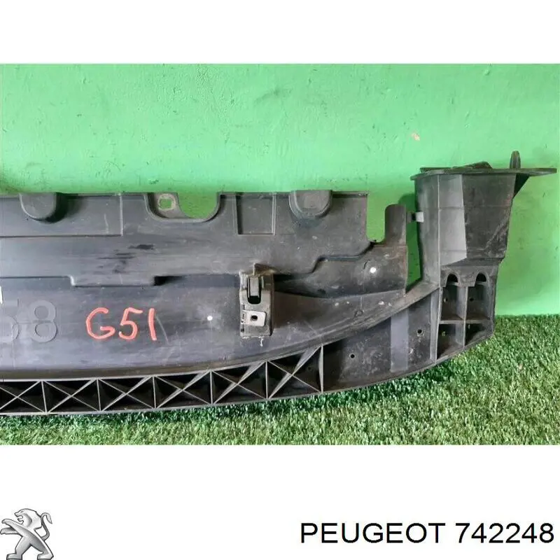 Энергопоглотитель переднего бампера Peugeot/Citroen 742248 цена, от 398.52 USD