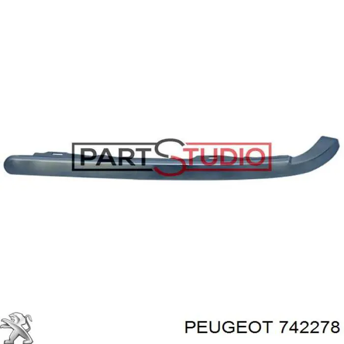 5720273 Polcar Решетка переднего бампера