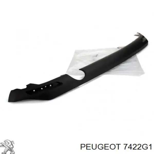 Спойлер переднего бампера Peugeot/Citroen 7422G1 цена, от 143.47 USD