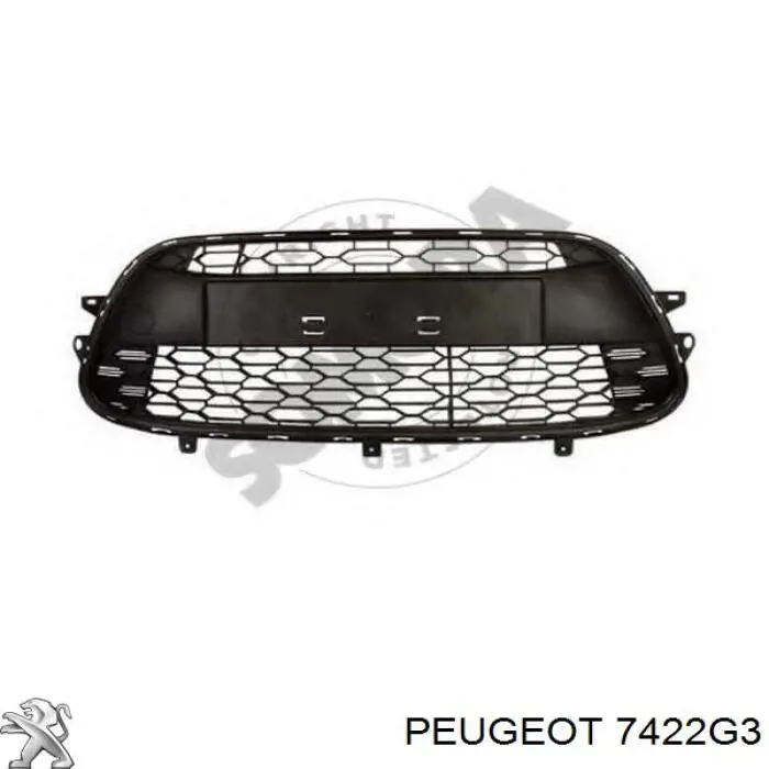 Решетка бампера нижняя Peugeot/Citroen 7422G3 цена, от 50.87 USD