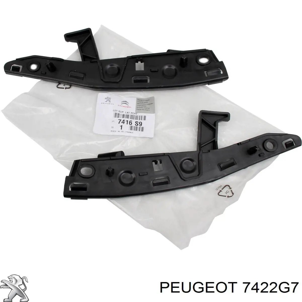Энергопоглотитель переднего бампера Peugeot/Citroen 7422G7 цена, от 73.07 USD