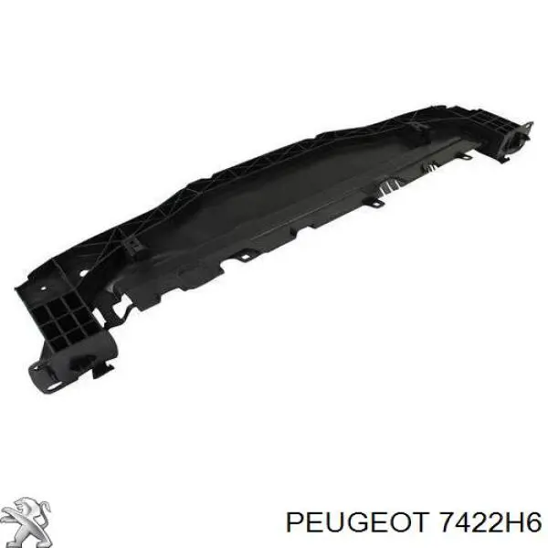 Absorvedor (enchido) do pára-choque dianteiro para Peugeot 207 (WA, WC)
