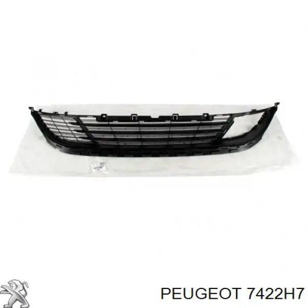Купить 7422H7 Peugeot/Citroen Решетка переднего бампера, центральная