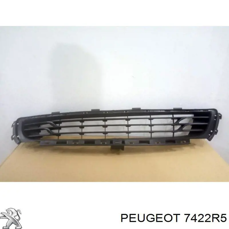 Rejilla de ventilación, parachoques delantero 7422R5 Peugeot/Citroen