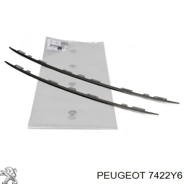Решетка радиатора 7422Y6 Peugeot/Citroen