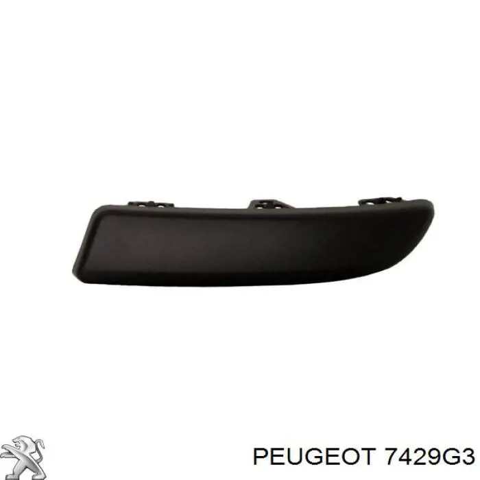 Решетка бампера 7429G3 Peugeot/Citroen