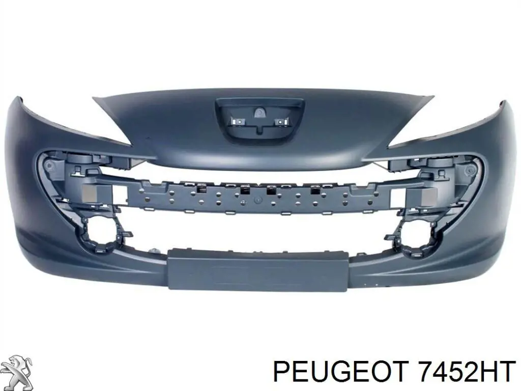 Listón embellecedor/protector, parachoques delantero derecho 7452HT Peugeot/Citroen