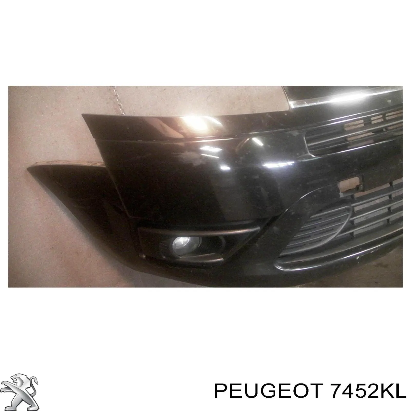 Накладка бампера переднего Peugeot/Citroen 7452KL цена, от 55.96 USD