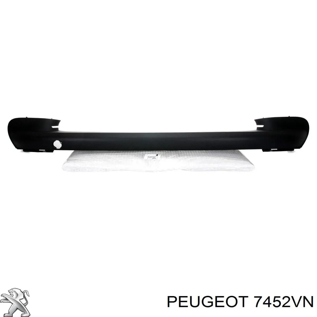 7452VN Peugeot/Citroen placa sobreposta (carcaça de grelha do radiador)