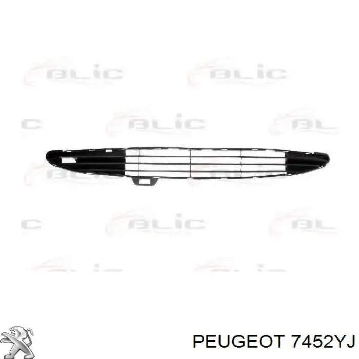 Заглушка, решетка противотуманных фар бампера переднего, правая Peugeot/Citroen 7452YJ цена, от 29.62 USD