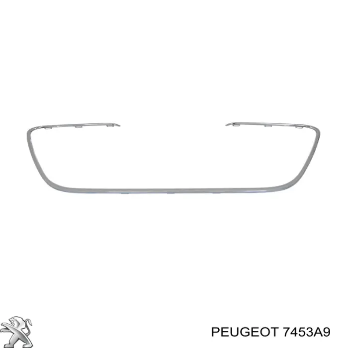 Молдинг решетки радиатора Signeda PPG07005MA цена, от 92.77 USD