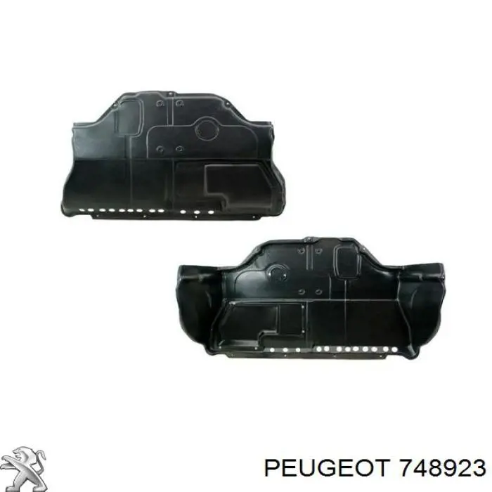 748923 Peugeot/Citroen защита двигателя, поддона (моторного отсека)