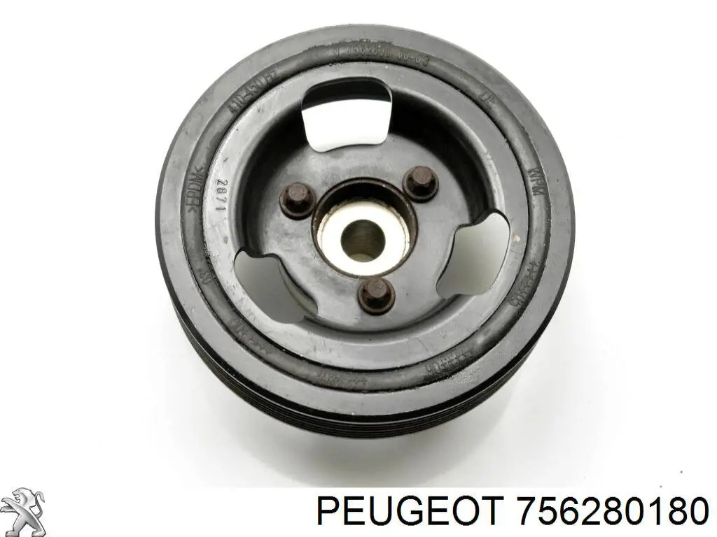 756280180 Peugeot/Citroen Шкив коленчатого вала