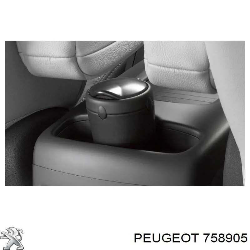 Пепельница центральной консоли Peugeot/Citroen 758905 цена, от 7.03 USD