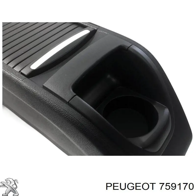 Подлокотник центральной консоли 759170 Peugeot/Citroen