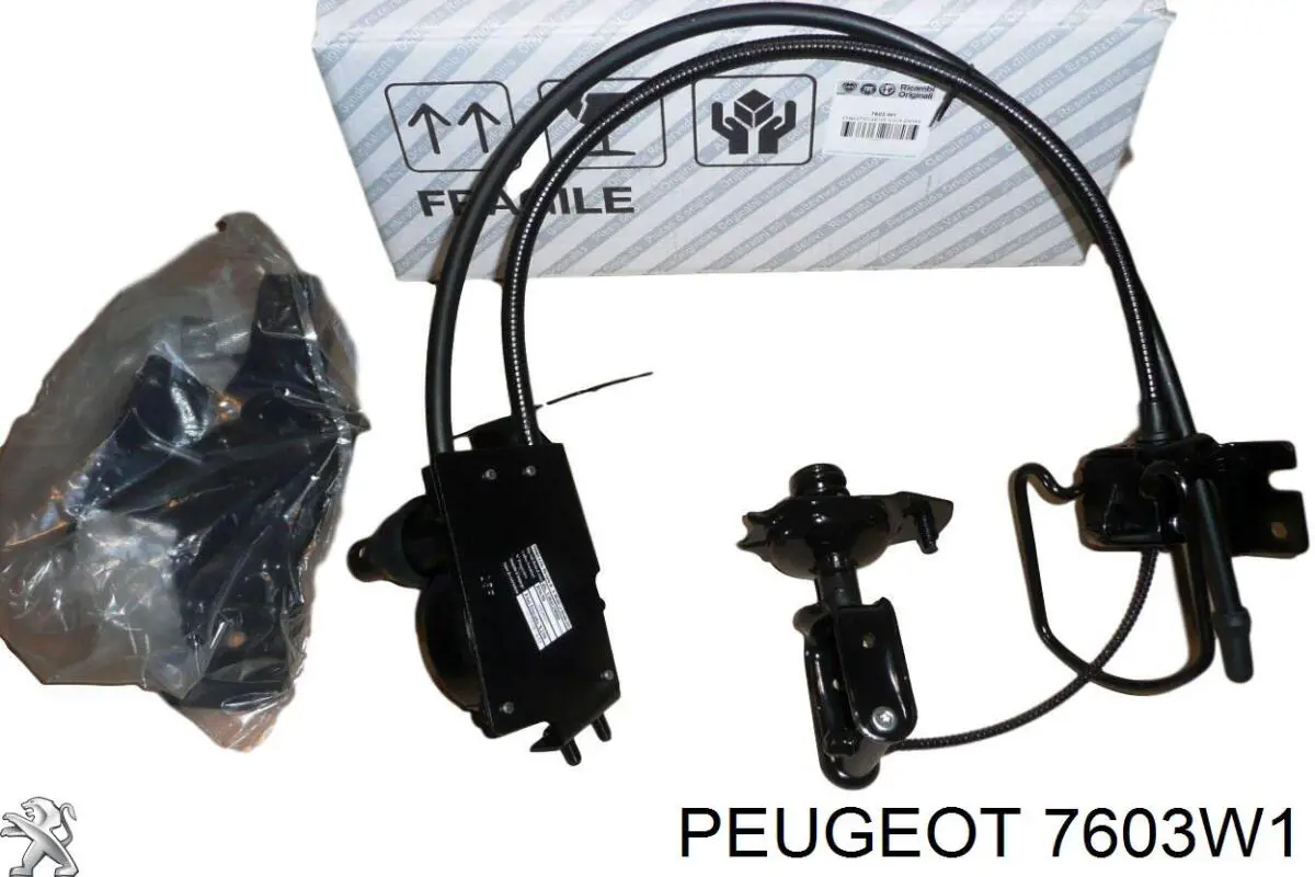 Лебедка запасного колеса Peugeot/Citroen 7603W1